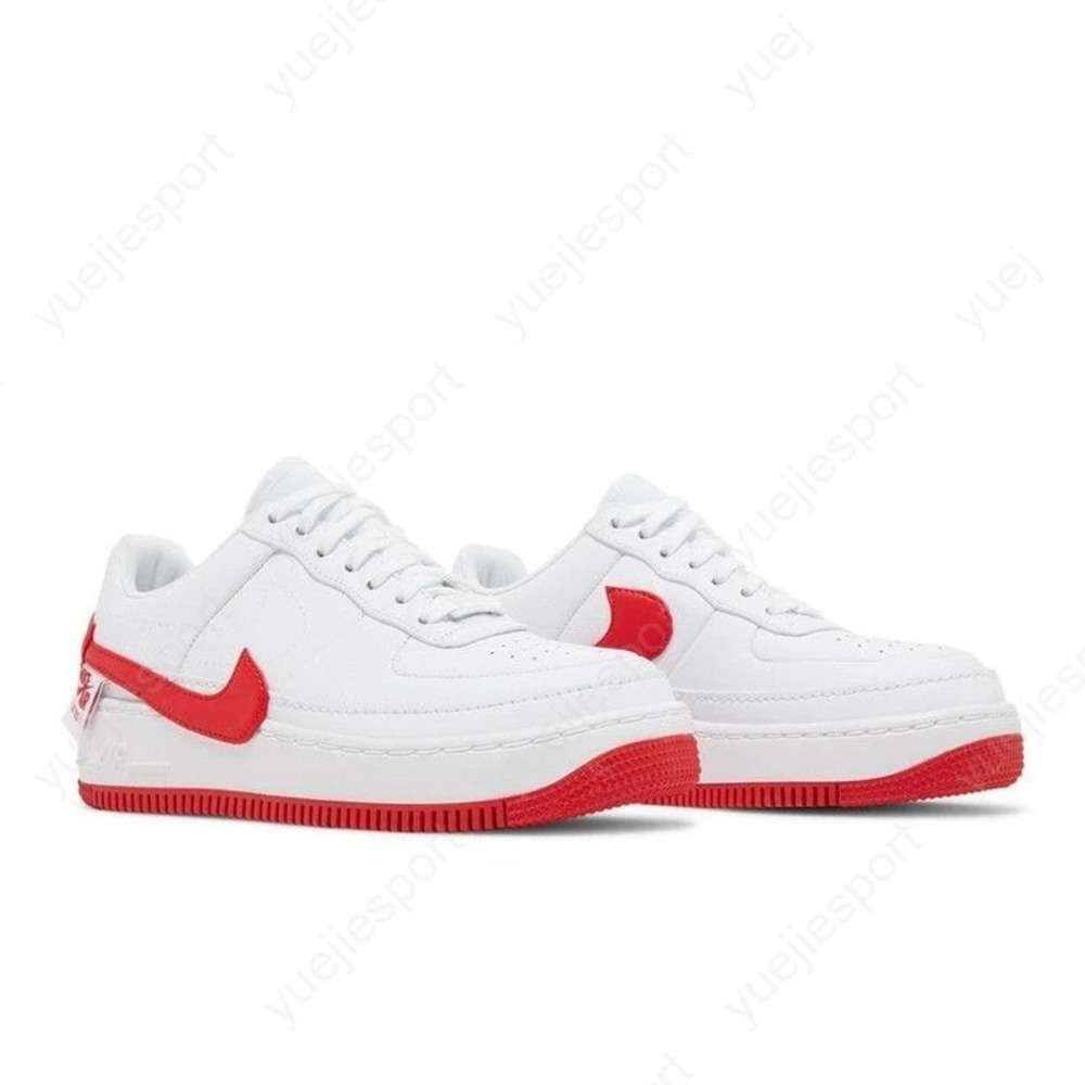 Nike Air Force 1 Jester XX Womens Size 12 White/University Red‎ Shoes AO1220-106